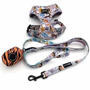 Sassy Woof x Disney’s Aladdin Princess Jasmine Harness and Leash Bundle Set